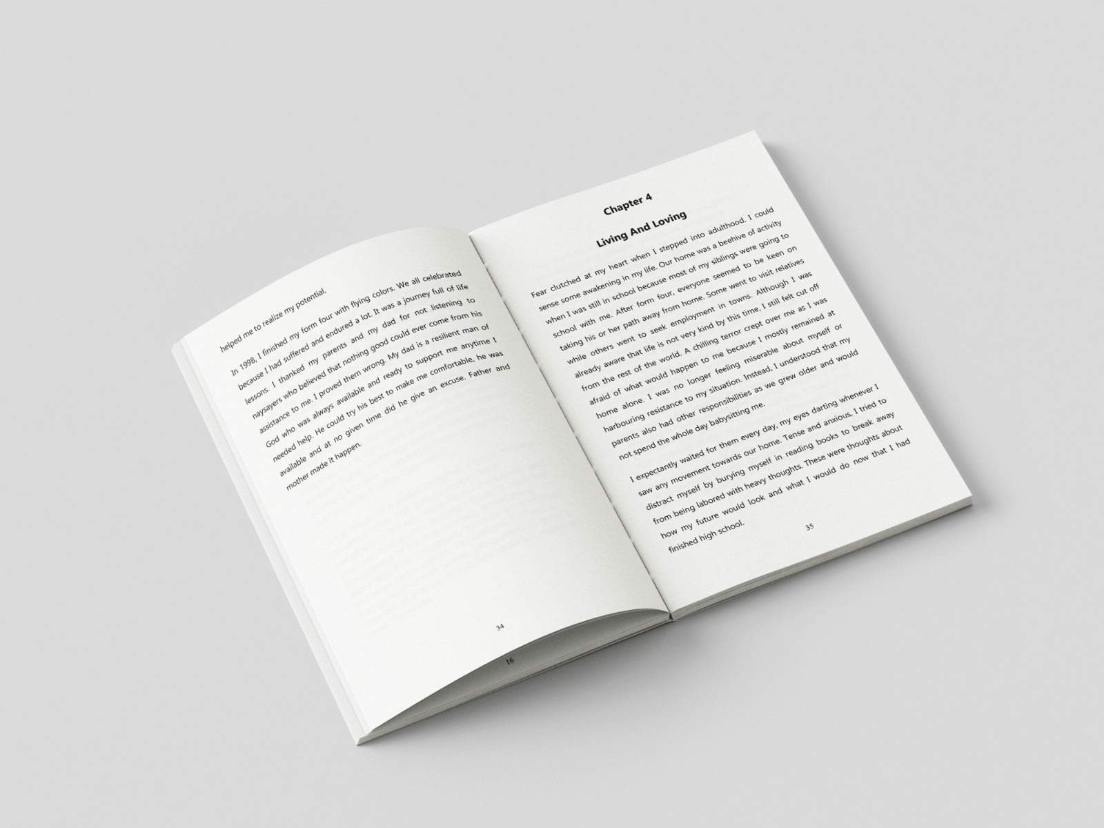 Professional Book Writing and Publishing - Memoir