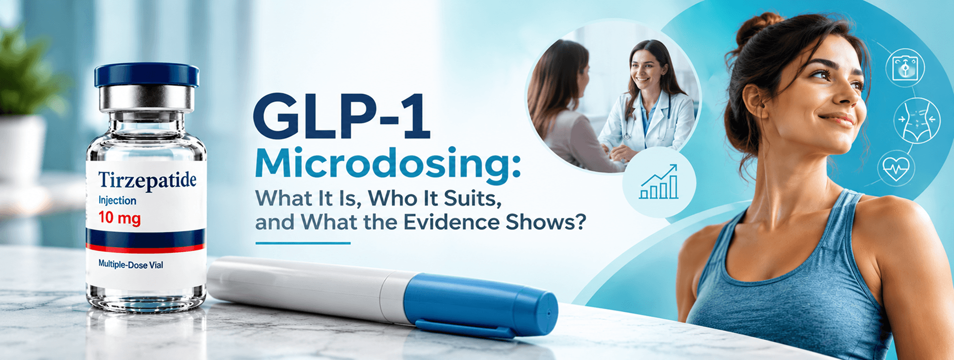 GLP-1 microdosing: what it is, who it suits, and what the evidence shows?