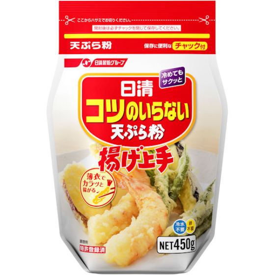 日清　コツのいらない天ぷら粉　450g