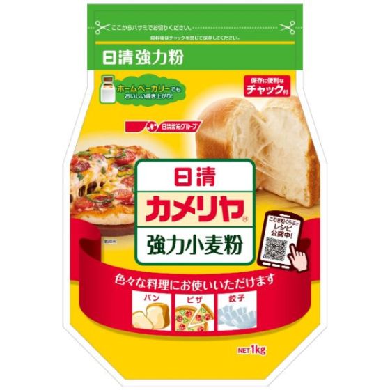 日清フーズ 密封チャック付 カメリヤ1kｇ