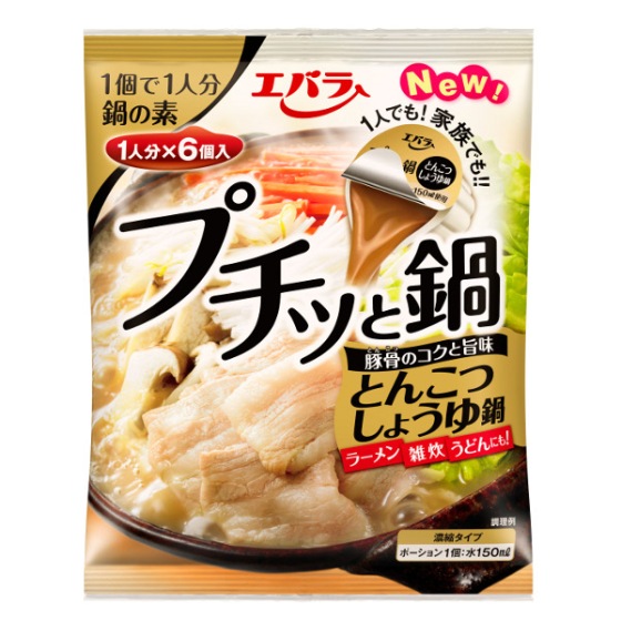 エバラ食品 プチッと鍋の素 とんこつしょうゆ鍋
