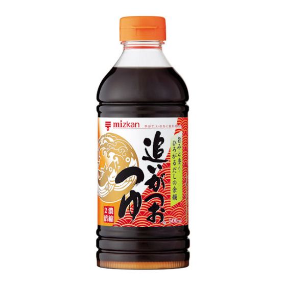 ミツカン 追いがつおつゆ 2倍濃縮 500ml