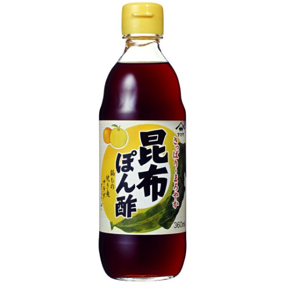 ヤマサ醤油 昆布ぽん酢 360ml