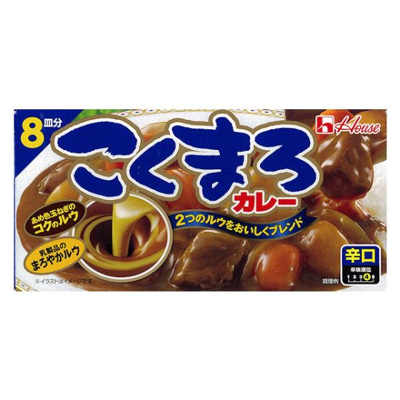 ハウス こくまろカレー 辛口 140g