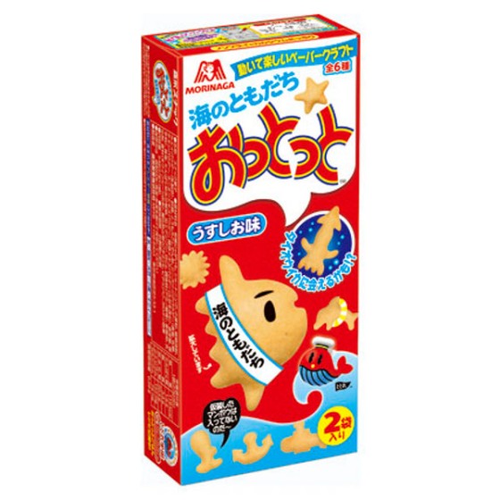 森永製菓  おっとっとうすしお味　52g