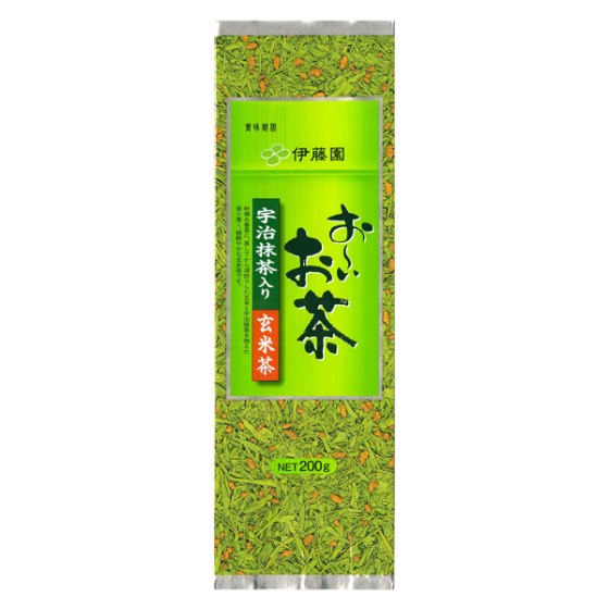 おーいお茶宇治抹茶入り玄米茶  200g