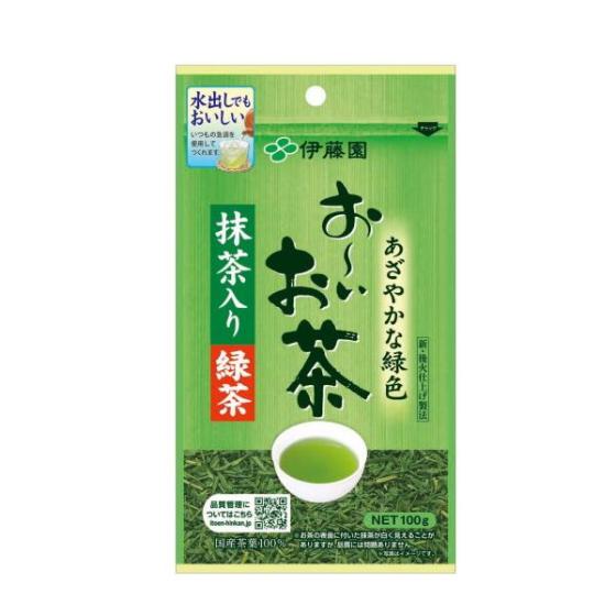 伊藤園 おーいお茶 抹茶入緑茶 100g