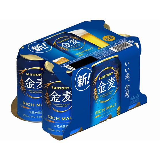 サントリー　金麦　350x6缶