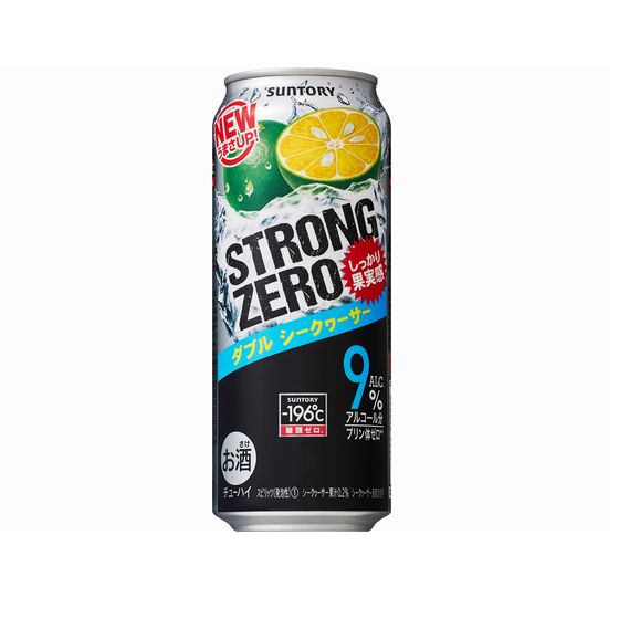 サントリー　-196℃　ストロング　シークヮーサー　500缶