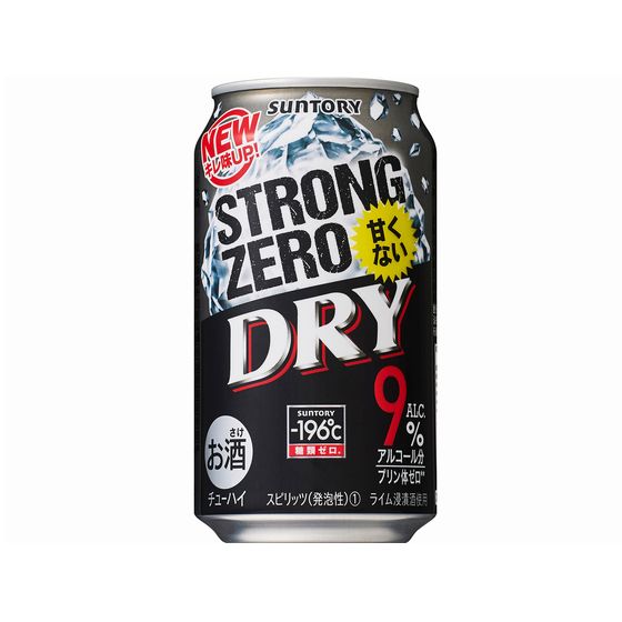 サントリー　-196℃　ストロングゼロ　ドライ　350缶