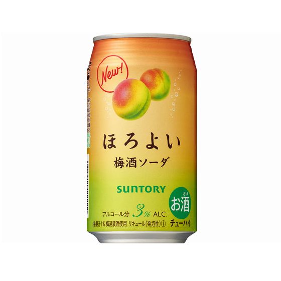 サントリー　ほろよい　梅酒ソーダ　350缶