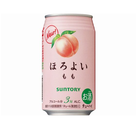 サントリー　ほろよい　もも　350缶