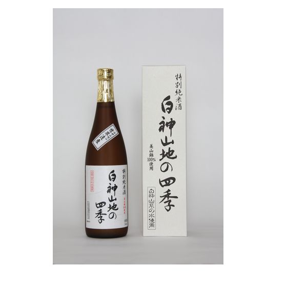 八重寿　特別純米酒　白神山地の四季　720ml
