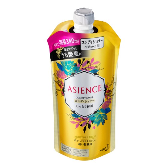 アジエンスしっとり保湿　コンディショナー詰替用　340ml