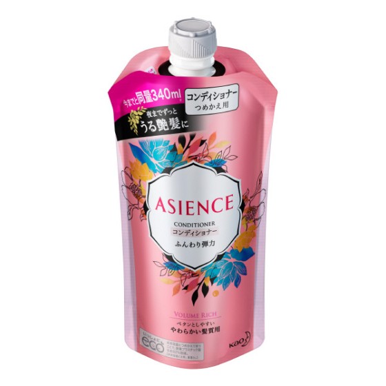 アジエンスふんわり弾力　コンディショナー詰替用　340ml