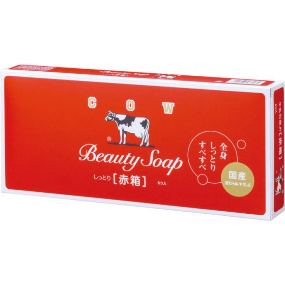牛乳石鹸 赤箱 100gｘ6個