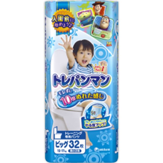 ユニ・チャーム トレパンマン ビッグ 男の子用 32枚
