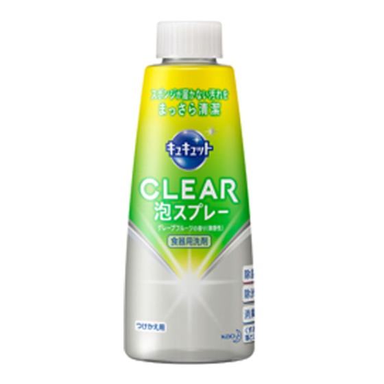 花王 キュキュット CLEAR泡スプレー 詰替用 300ml