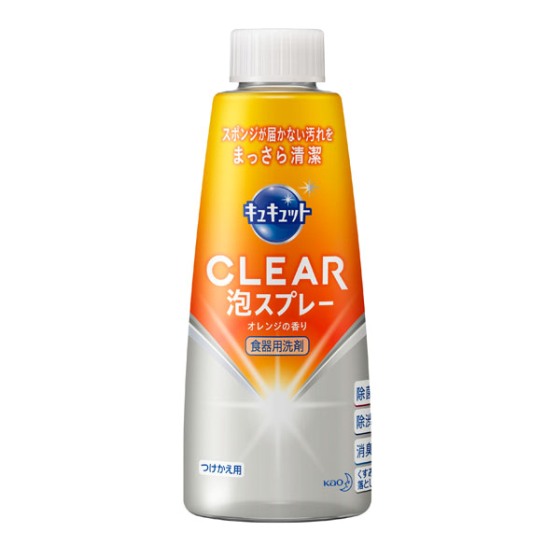 花王 キュキュット CLEAR泡スプレー 詰替用 300ml