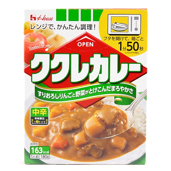 ハウス　ククレカレー中辛　180ｇ