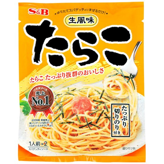 Ｓ＆Ｂ　スパゲティソースたらこ 53.4g