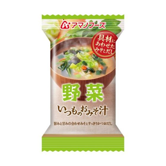 アマノフーズ　いつものおみそ汁野菜 1食