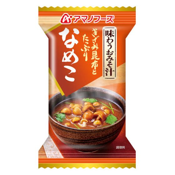 アマノフーズ 味わうおみそ汁 なめこ 1食