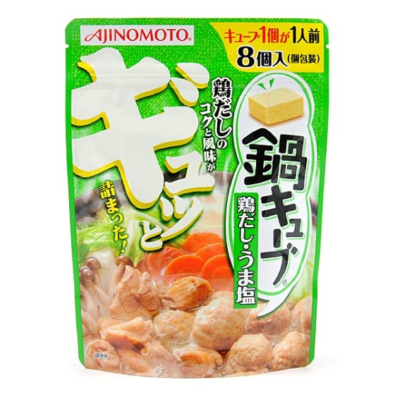 味の素 鍋キューブ　鶏だしうま塩　58g