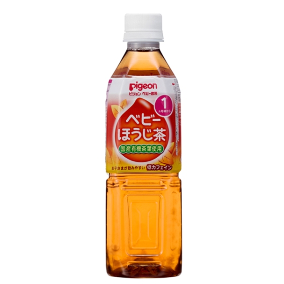 【1ヶ月頃～】　ピジョン ベビーほうじ茶 500ml