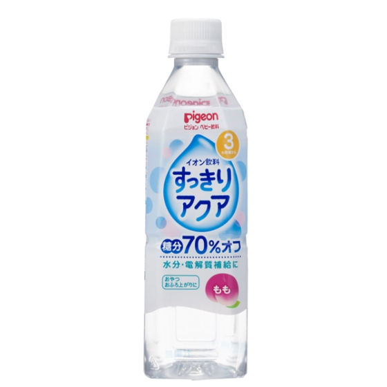 【3ヶ月頃～】　ピジョン すっきりアクアもも 　500ml