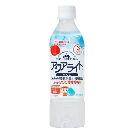 【3ヶ月頃～】　和光堂 アクアライトりんご　 500ml