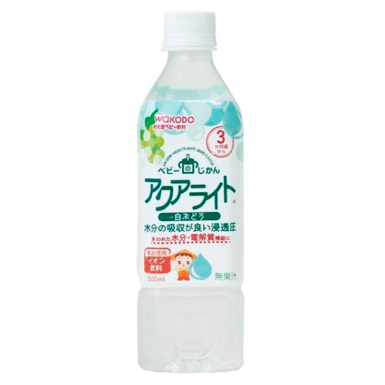 【3ヶ月頃～】　和光堂 アクアライト白ぶどう 　500ml