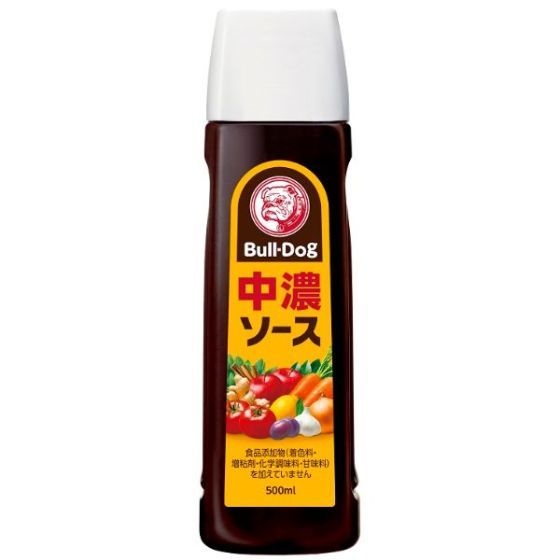 ブルドック　中濃ソース  500ml