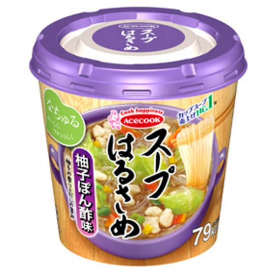 エースコック スープはるさめ 柚子ぽん酢味 32g