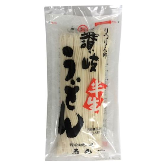 石丸製麺 りつりん印 讃岐半生うどん 300g