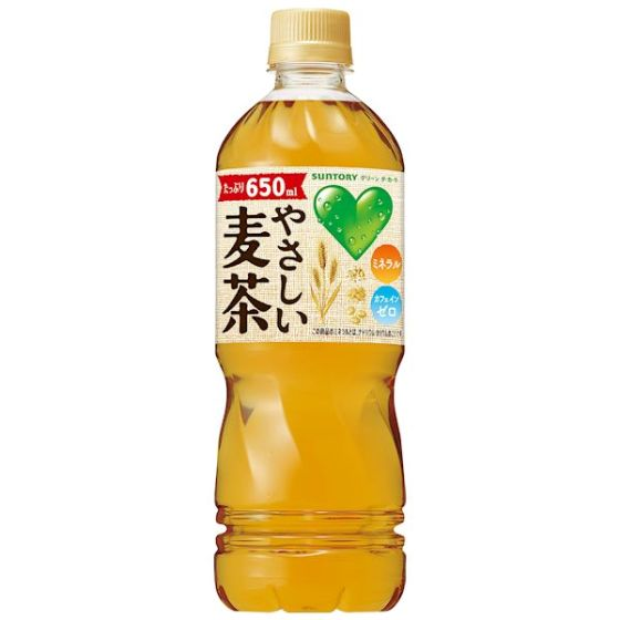 サントリー グリーンダカラやさしい麦茶 650ml