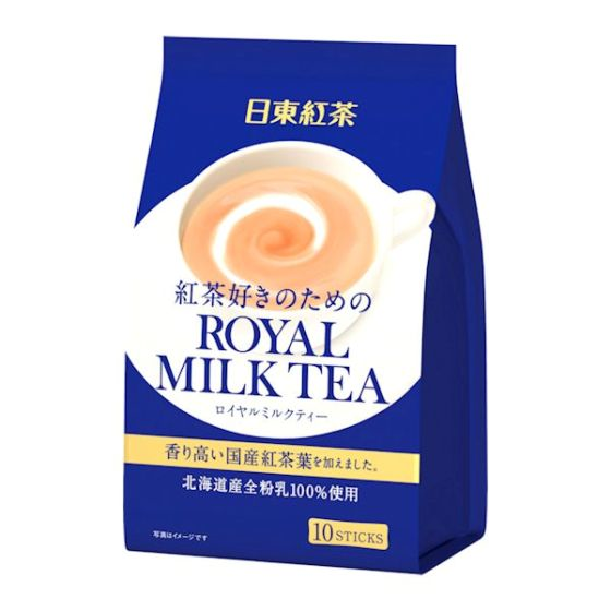 日東　ロイヤルミルクティー140g（14x10）