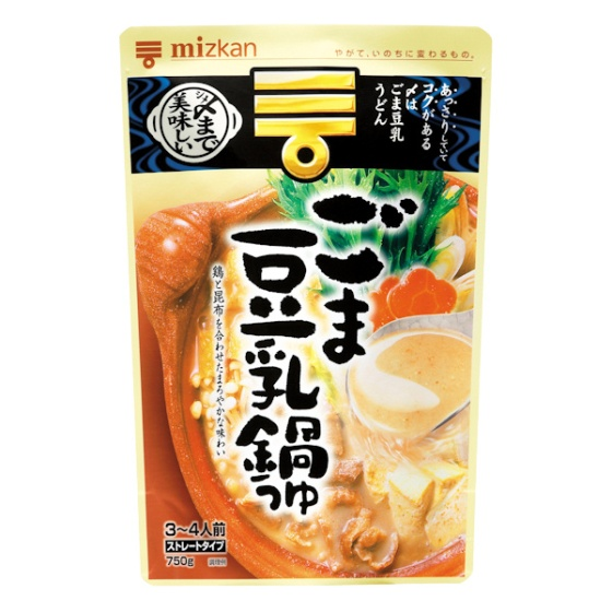 ミツカン 〆まで美味しいごま豆乳鍋つゆ 750g