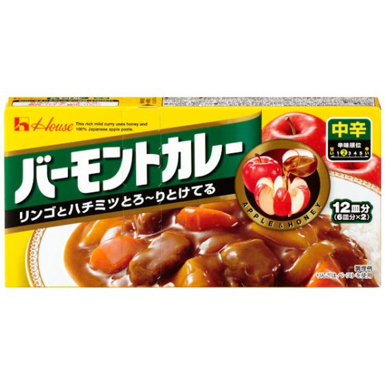 ハウス　バーモントカレー中辛　230g