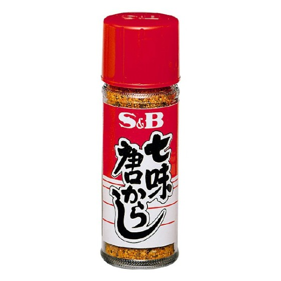 S&B　七味唐がらし　15g