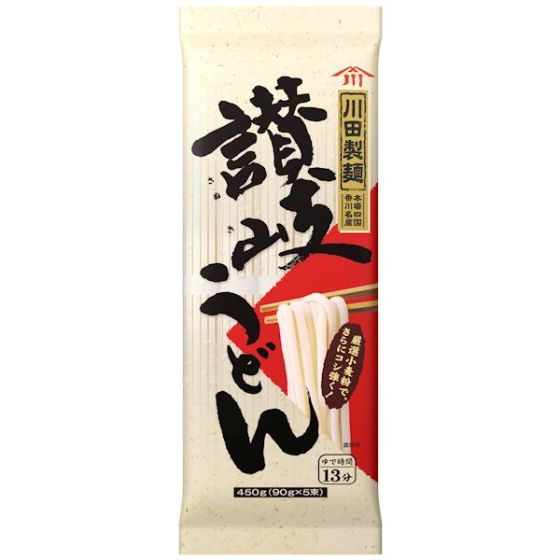 日清フーズ 川田製麺 讃岐うどん 450g