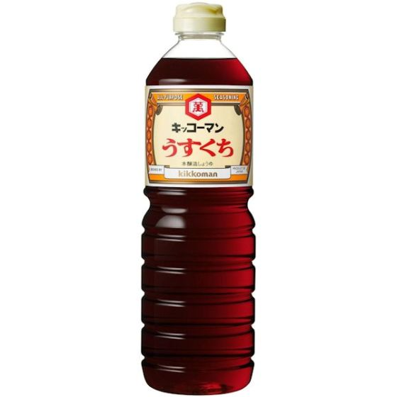 キッコーマン食品 醤油 うすくち1L