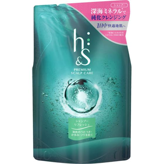 h&s  ヘッドスパ リフレッシュ シャンプー 詰替用 315ml