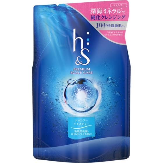 h&s  ヘッドスパ モイスチャー シャンプー 詰替用 315ml