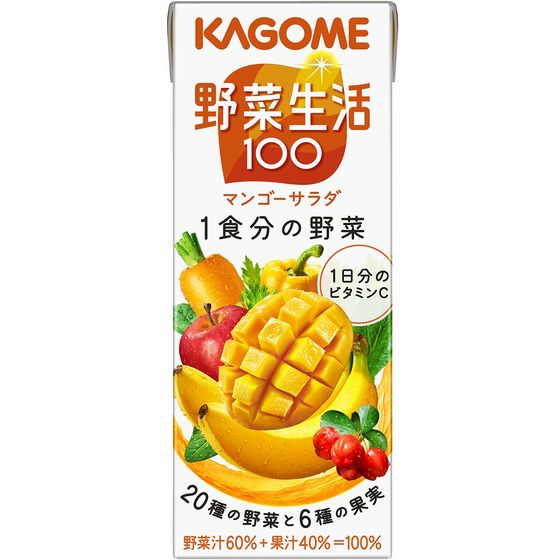 カゴメ野菜生活100 マンゴーサラダ　200ml