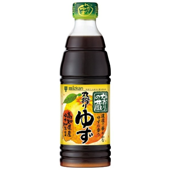 ミツカン かおりの蔵 丸搾りゆず 600ml