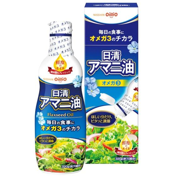日清オイリオ アマニ油 320g