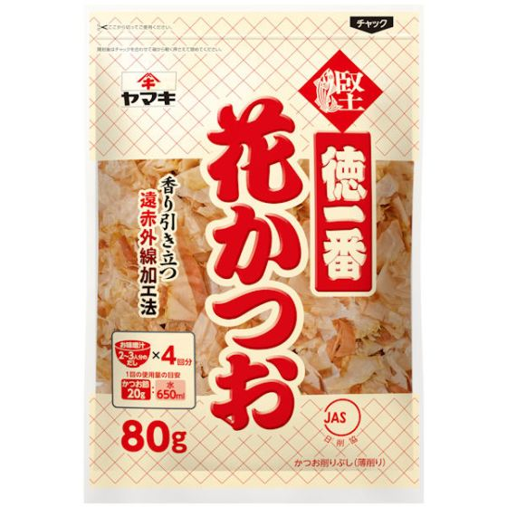 ヤマキ 徳一番花かつお 80g