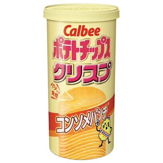 カルビー ポテトチップスクリスプ コンソメパンチ 50g