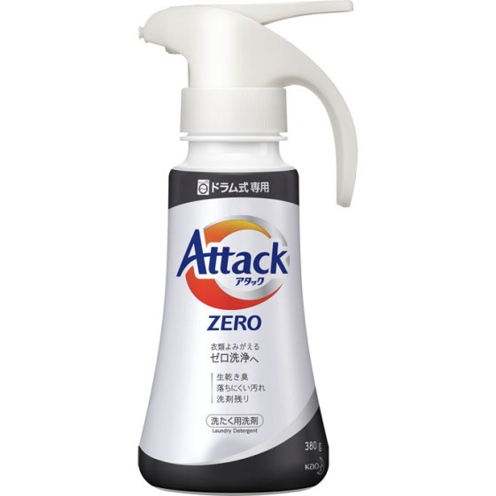 花王【ドラム式専用】アタックZERO（ゼロ）ワンハンドタイプ 380g